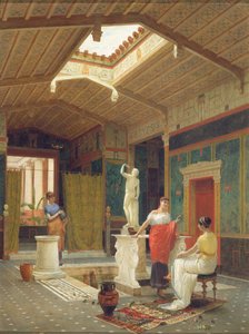 A Pompeian Interior, 1882